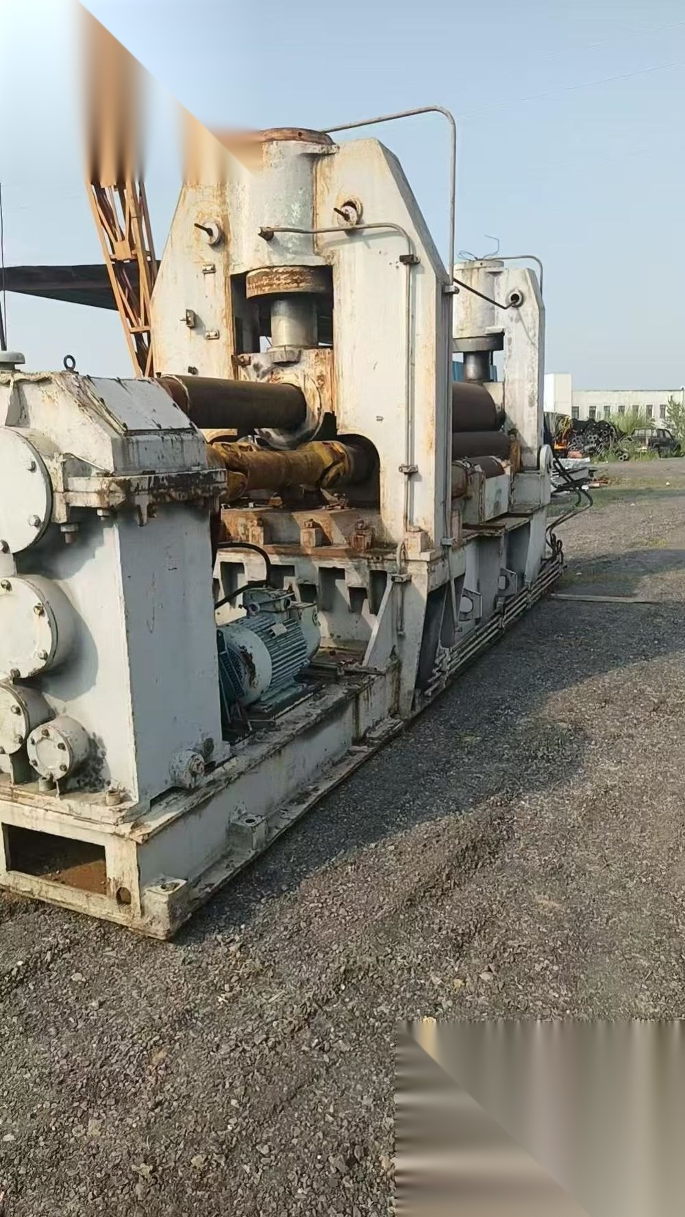 — 40*3米湖北鄂重产40×3米液压卷板机，下辊水平移动
